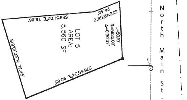 Lot 5 North Main St.