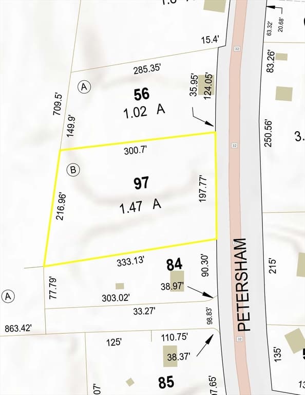 Lot 97 Petersham Rd